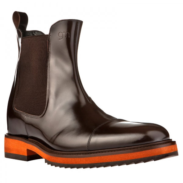 Guido Maggi London Calfskin Boots Brown Shiny