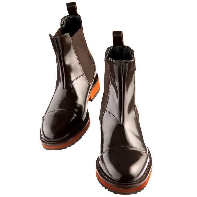 Guido Maggi London Calfskin Boots Brown Shiny