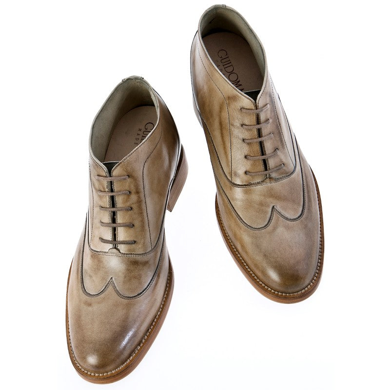 Guido Maggi Los Angeles Full Grain Boots Light Brown Burnished