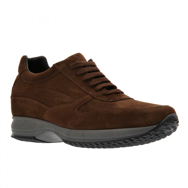 Guido Maggi Louisiana Calf Leather Shoes Dark Brown Suede