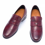 Guido Maggi Luxemburg Full Grain Shoes Burgundy