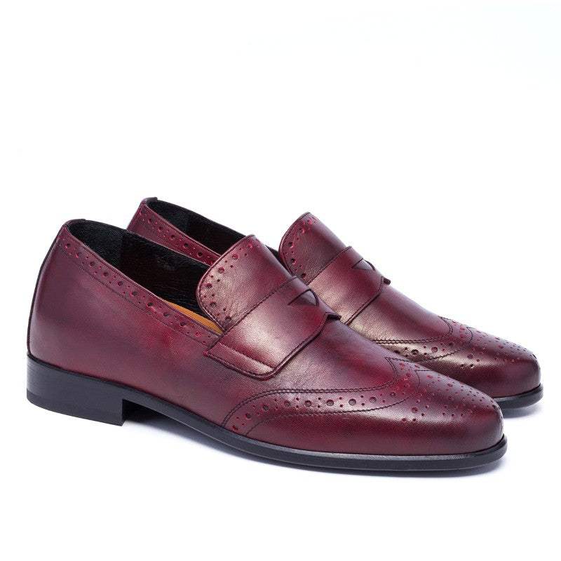 Guido Maggi Luxemburg Full Grain Shoes Burgundy