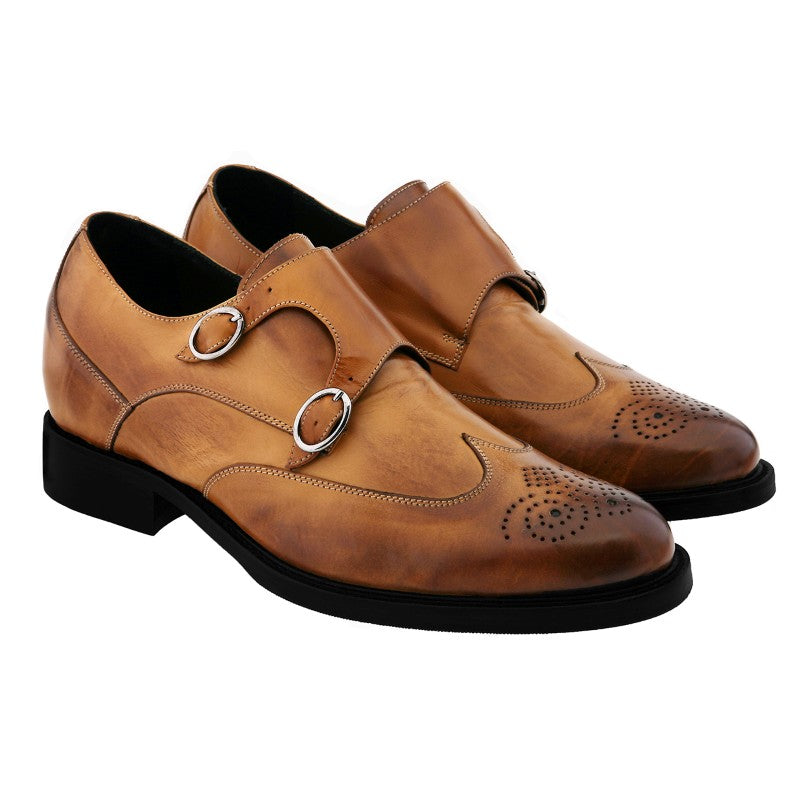Guido Maggi Madison Avenue Full Grain Shoes Burnished Cognac