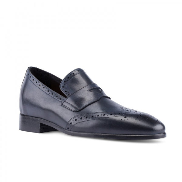 Guido Maggi Maldives Full Grain Shoes Blue Burnished