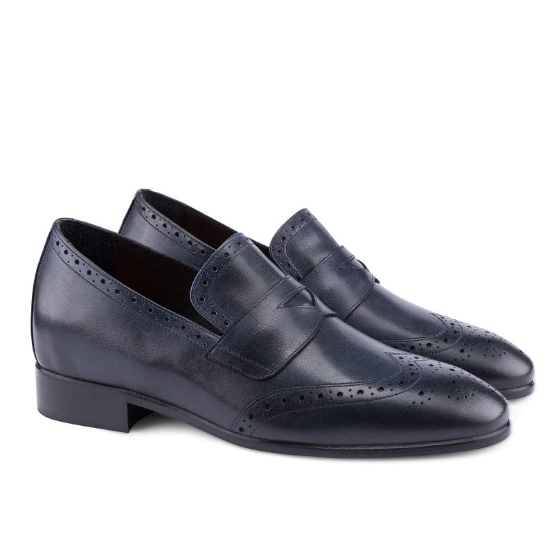 Guido Maggi Maldives Full Grain Shoes Blue Burnished