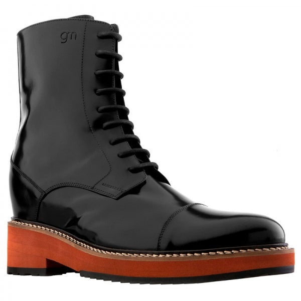 Guido Maggi Malmo Calfskin Boots Shiny Black