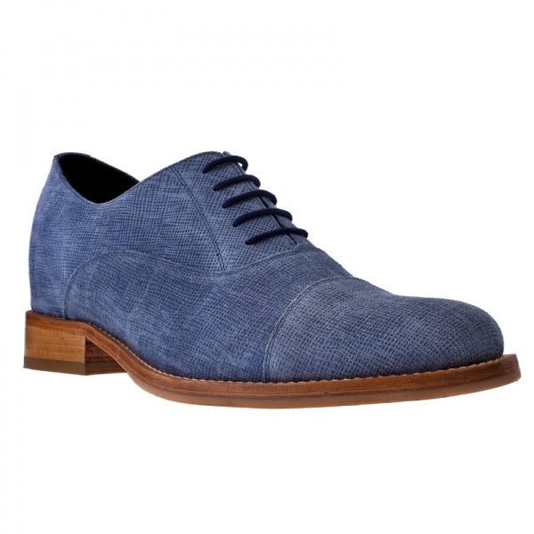 Guido Maggi Marseille Epi Leather Shoes Blue