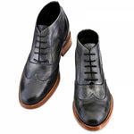Guido Maggi Memphis Full Grain Boots Grey Burnished