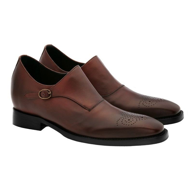 Guido Maggi Michigan Full Grain Shoes Burnished Walnut Brown
