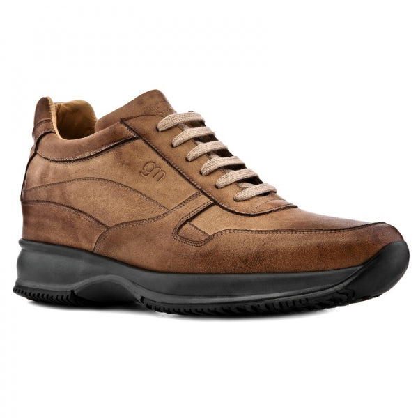 Guido Maggi Middle East Full Grain Shoes Light Brown Burnished