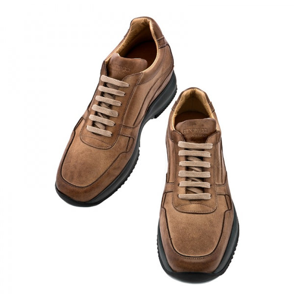 Guido Maggi Middle East Full Grain Shoes Light Brown Burnished