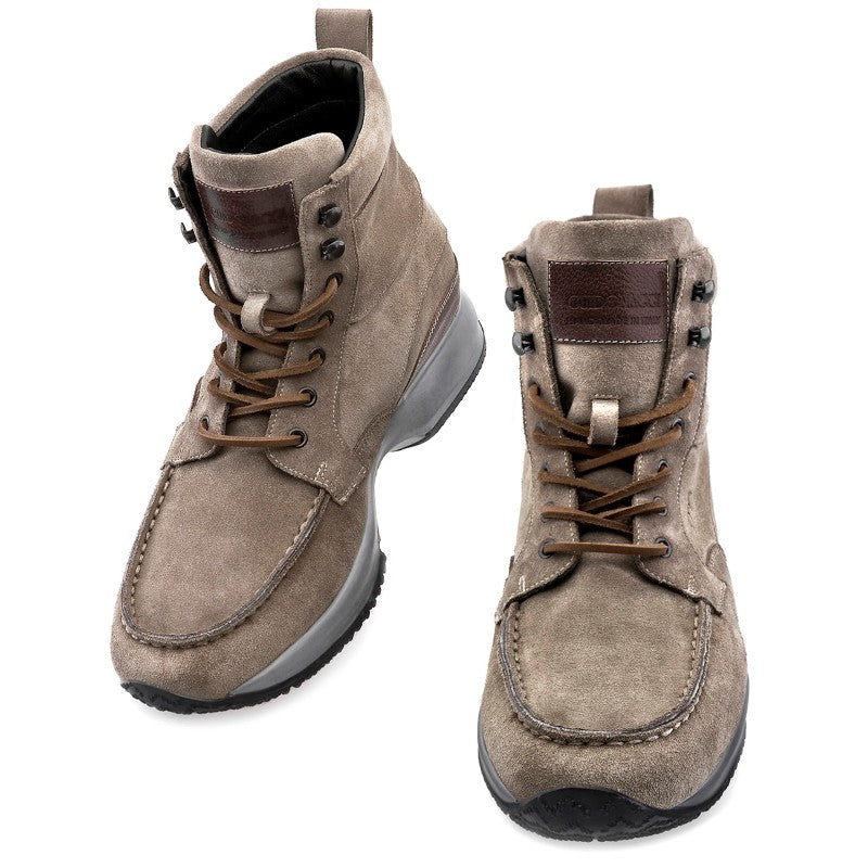 Guido Maggi Minsk Calf Leather Shoes Dove Grey Suede