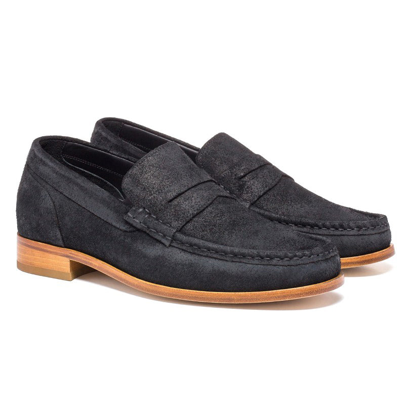 Guido Maggi Mongolia Calfskin Shoes Black Oiled