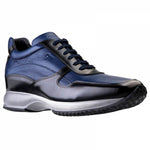Guido Maggi Munich Full Grain Shoes Blue Textured