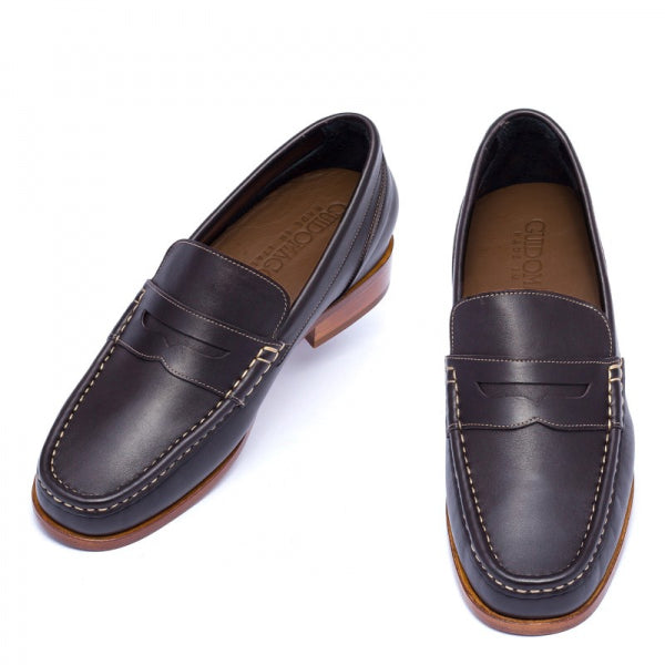 Guido Maggi Muscat Full Grain Shoes Dark Brown