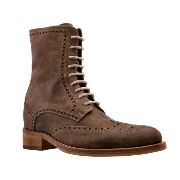 Guido Maggi Nashville Waxed Leather Boots Antique Brown
