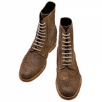 Guido Maggi Nashville Waxed Leather Boots Antique Brown