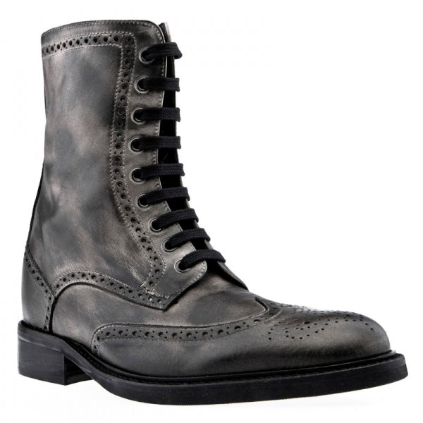 Guido Maggi New York Full Grain Boots Grey Burnished