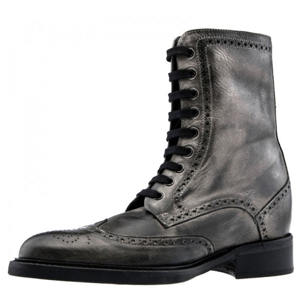 Guido Maggi New York Full Grain Boots Grey Burnished