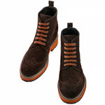 Guido Maggi NoLita Calf Leather Boots Brown Suede