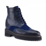 Guido Maggi Ocean Drive Full Grain Boots Suede Blue Burnished