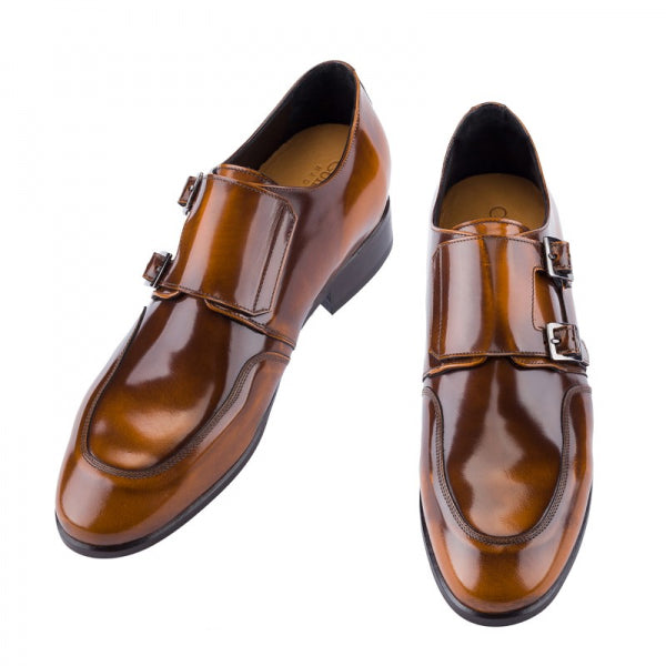 Guido Maggi Ontario Calfskin Shoes Shiny Brown