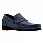 Guido Maggi Orlando Full Grain Leather Shoes Blue Burnished