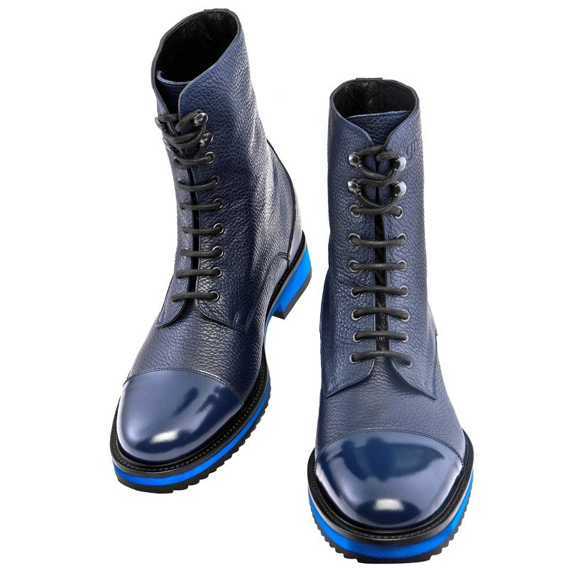Guido Maggi Oslo Full Grain Boots Blue