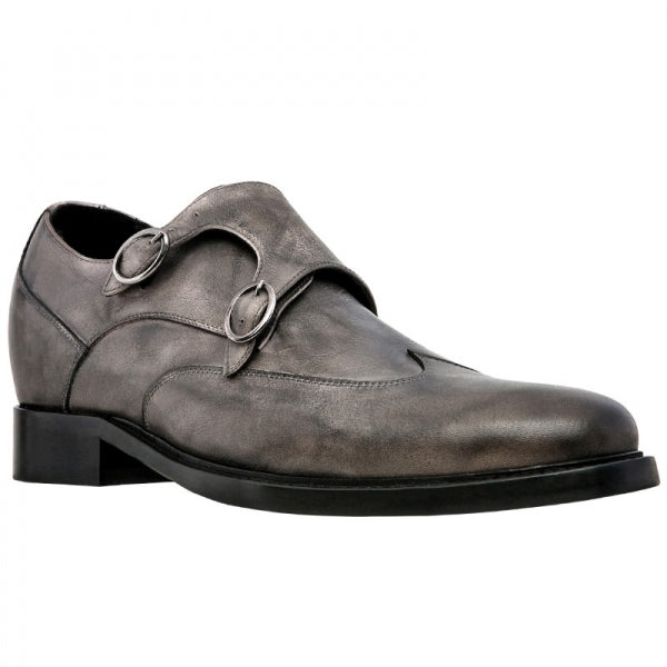 Guido Maggi Ostuni Full Grain Leather Shoes Grey Burnished