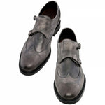 Guido Maggi Ostuni Full Grain Leather Shoes Grey Burnished