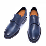 Guido Maggi Palma De Mallorca Full Grain Shoes Blue