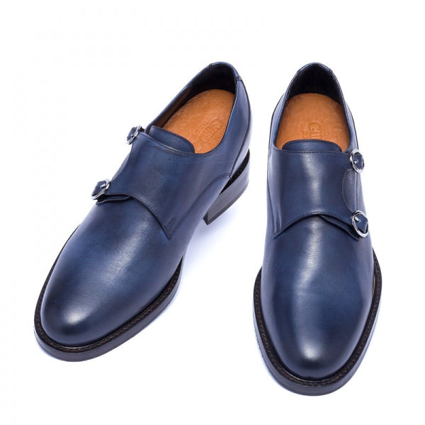 Guido Maggi Palma De Mallorca Full Grain Shoes Blue