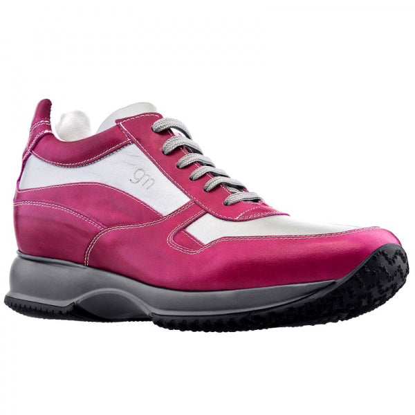 Guido Maggi Perth Full Grain Shoes Fuchsia and Grey
