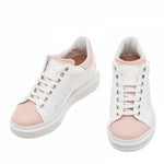 Guido Maggi Pink Beach Full Grain Shoes Glossy White