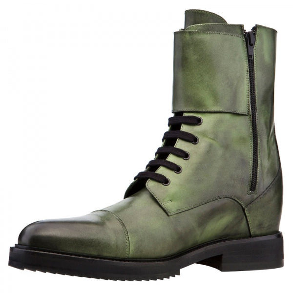 Guido Maggi Portland Full Grain Boots Olive Green
