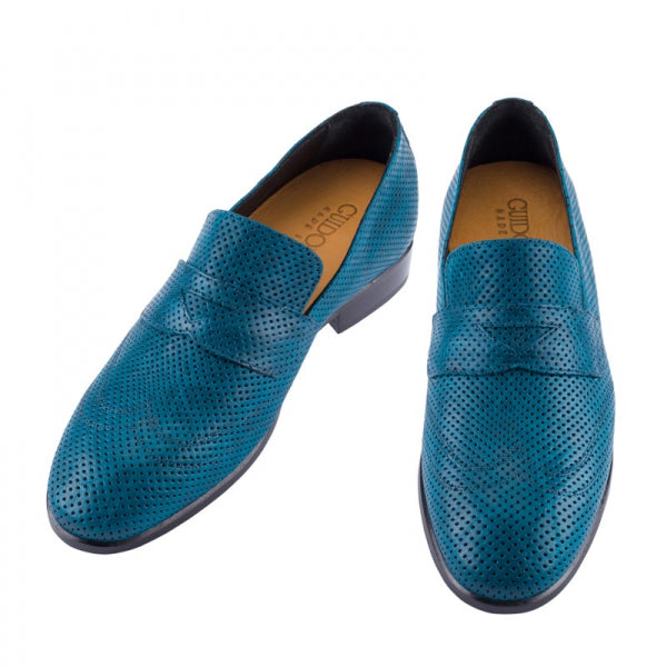 Guido Maggi Porto Alegre Leather Shoes Blue