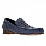 Guido Maggi Pretoria South African Ostrich Leather Shoes Blue