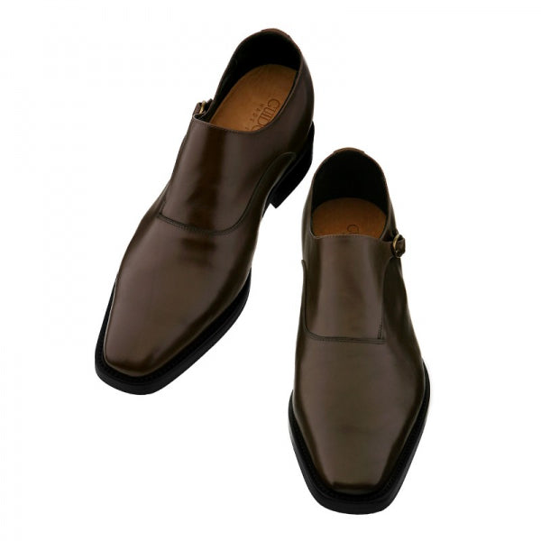 Guido Maggi Quebec Full Grain Shoes Walnut Brown Burnished