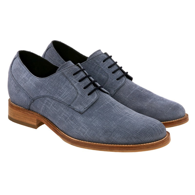 Guido Maggi Richmond Epi Leather Shoes Blue