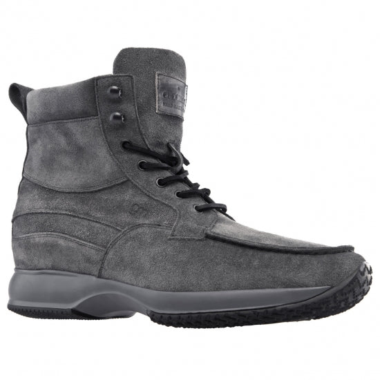 Guido Maggi Riga Calf Leather Shoes Grey Suede