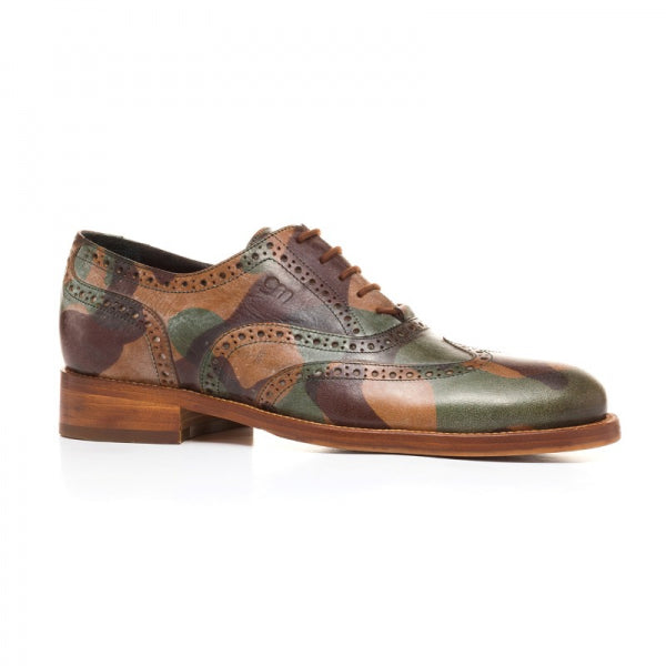 Guido Maggi Rue de Rennes Full Grain Shoes Camouflage
