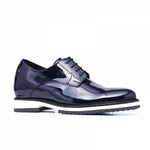 Guido Maggi Rue de Rivoli Patent Leather Shoes Dark Blue