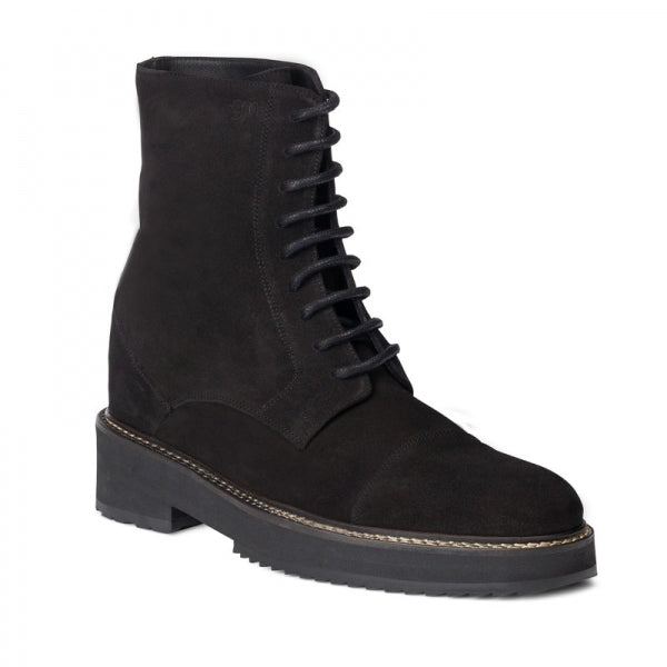 Guido Maggi Russia Calf Leather Boots Black Suede