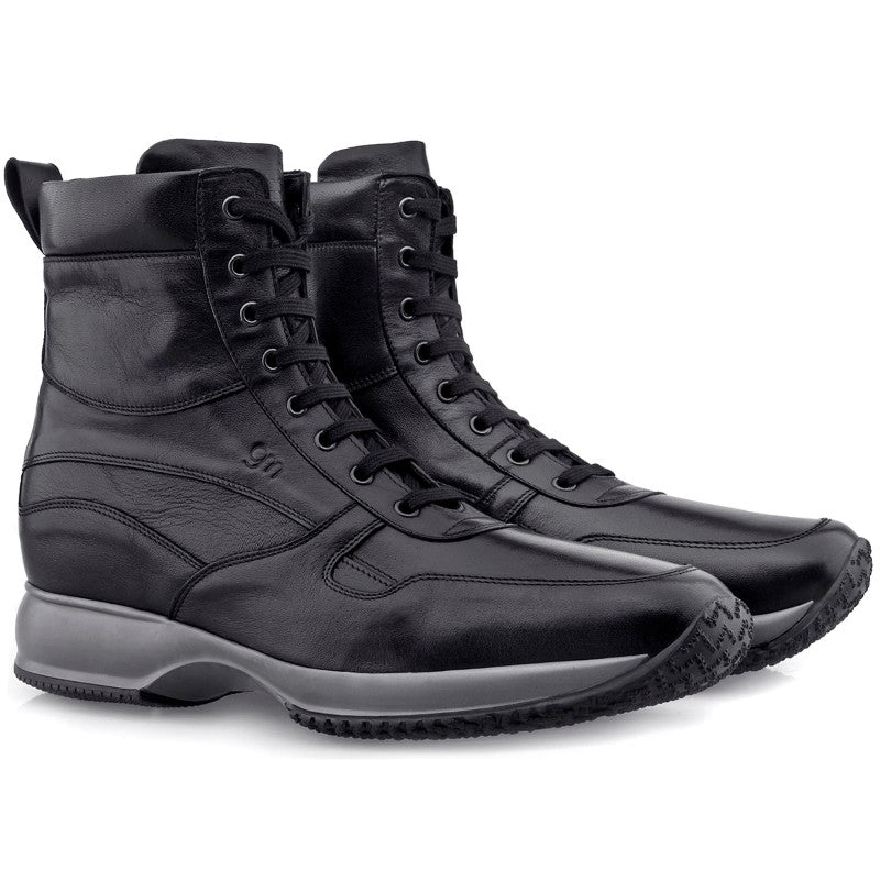 Guido Maggi Seattle Full Grain Nappa Leather Shoes Black