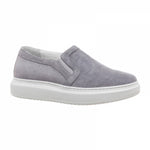 Guido Maggi Seychelles Calf Leather Shoes Gray Suede