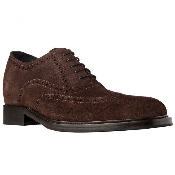 Guido Maggi Siena Full Grain Shoes Dark Brown Suede