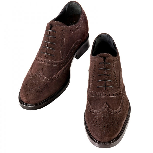 Guido Maggi Siena Full Grain Shoes Dark Brown Suede