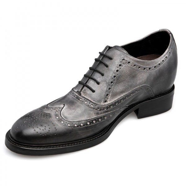 Guido Maggi Siena Full Grain Shoes Grey Burnished