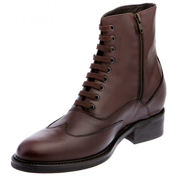 Guido Maggi Sivan Calf Leather Boots Dark Brown