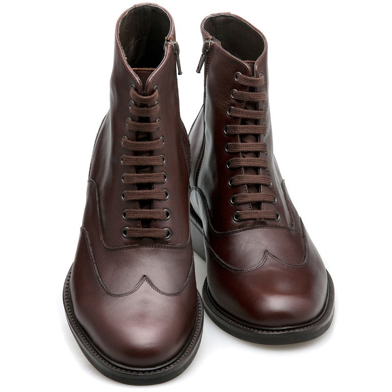 Guido Maggi Sivan Calf Leather Boots Dark Brown